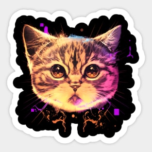 Cosmic Cat Sticker